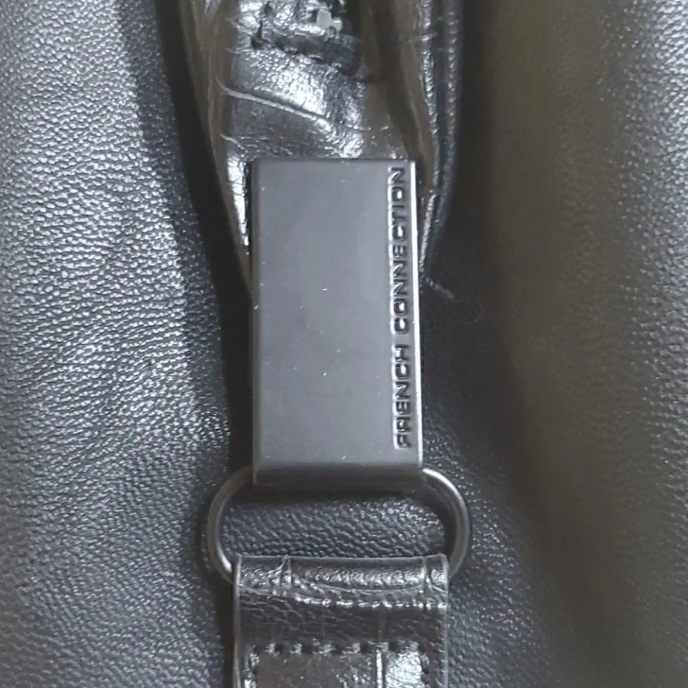‎FRENCH CONNECTION Black Satchel Handbag